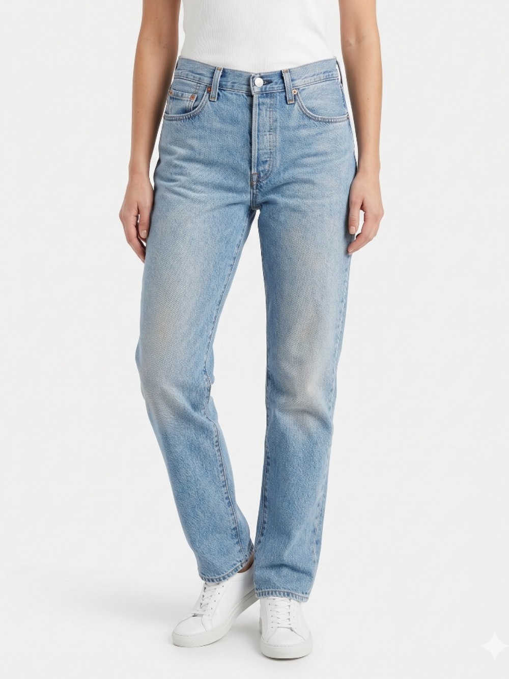 Levi's Premium 501 '90s Jeans Women's 26x30 NWT Light Wash Straight Leg Cotton